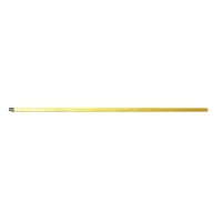 Manche à balai coco en bois avec douille - 130 cm