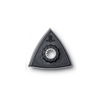 Plateau de ponçage - triangulaire - 80 mm