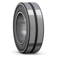 Roulement à rotule sur rouleaux à 2 rangées série BS2-2RS/VT143 - Diamètre intérieur : 30 mm - Diamètre extérieur : 62 mm - Largeur : 25 mm