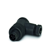 Connecteur série SACC-M12-5CON-PG 7 - coudé - M12 - mâle - à visser - 5 pôles - SACC-M12MR-5CON-PG 7