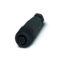 Connecteur série SACC-M12-5CON-PG 7 - droit - M12 - femelle - à visser - 5 pôles - SACC-M12FS-5CON-PG 7