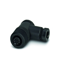 Connecteur série SACC-M12-5CON-PG 7 - coudé - M12 - femelle - à visser - 5 pôles - SACC-M12FR-5CON-PG 7