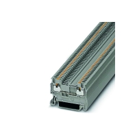 Bloc de jonction série PT - Push-in - 1 étage - 1,5 mm² - gris - PT 1,5/S