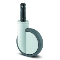 Roulette de manutention 2046 UAP - pivotante à frein - 150 kg - 150 x 32 mm