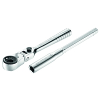 Cliquet compact 1/4" à tête flexible 180° R.180PB