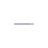 Foret carbure monobloc DC150-12-A1 - Revêtement : TiNAl - Diamètre : 4 mm - Longueur utile : 56 mm - Longueur totale : 102 mm - Queue cylindrique - Diamètre de la queue : 6 mm