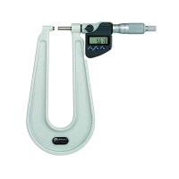 Micromètre digital à col de cygne profond Série 389 - Capacité : 0 - 25 mm - Précision : ±4 µm