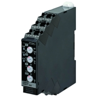 Relais de surveillance K8DT - Largeur : 17,5 mm - monophasé sur ou sous courant 10 à 200 A AC/DC - 1xSPDT - 24V AC/DC