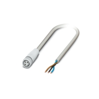 Câble pour capteurs/actionneurs série SAC-4P - M8 - 4 pôles - 10 m - femelle droit - SAC-4P-10,0-600/M 8FS FB