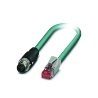 Câble de réseau Ethernet série NBC-M12 - droit - M12 - 4 pôles - 5 m - NBC-M12MSD/ 5,0-93E/R4AC