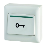 Bouton poussoir PBNONC en applique ABS