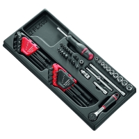 Module de rangement équipé pour servante MOD.R161-46PB