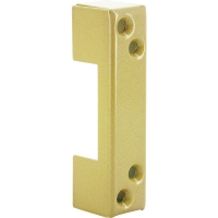 Gâche pour verrou de sureté huisserie métallique  - 23 mm - bronze