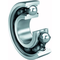 Roulement rigide à billes 6001-C>V - Diamètre intérieur : 12 mm - Diamètre extérieur : 28 mm - Largeur : 8 mm - Jeu : CN - Type d'étanchéité : ouvert