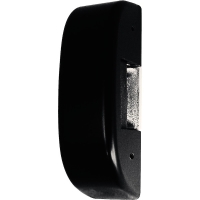 Gâche électrique en applique pour serrure antipanique IDEA 12V à contact stationnaire noir