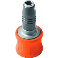 Porte-embout hexagonal 1/4" avec interface QuikIN/QuikIN MAX