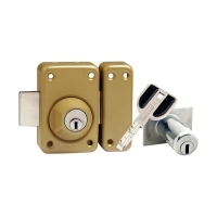 Verrou de sûreté double entrée 7743 RADIALIS cylindre rond diamètre 25 mm longueur 45 mm clé réversible