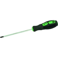 Tournevis POZIDRIV® manche bi-matière - Dimensions de l'empreinte : PZ2 - Longueur de la lame : 125 mm