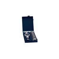 Coffret de filières HSS + porte-filières - Plage de diamètres 3 à 12 mm - Nombre de pièces 8