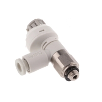 Régleur de débit avec indicateur AS - M5x0,8 - 6 mm