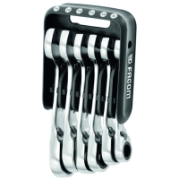 Étui de 6 clés mixtes à cliquet courtes 467BS.JP6PB - 8 à 14 mm