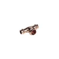 Té réduit cuivre femelle B PRESS P5130 R - 18X16X16 mm