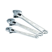 Jeu de 3 clés à molette chromées 54-CL - 6" - 8" - 10"