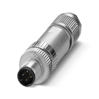 Connecteur série SACC-M12MS - droit - M12 - mâle - 4 pôles - blindé - SACC-M12MS-4PL SH