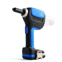 Riveteuse sans fil E-5-2XBAT - 18 V - 2,4 à 5 mm - 2 batteries 2Ah - coffret