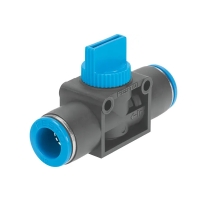 Robinet d'arrêt série HE - 2/2 bistable - QS-8 - HE-2-QS-8