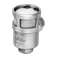 Soupape d'échappement rapide série SEU - G1/8" - 550L/mn - 10 bar - SEU-1/8