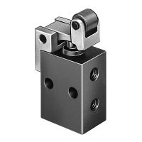 Distributeur à galet série R-3 - 3/2 - Monostable - 8 bar - R-3-M5