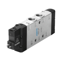 Distributeur électropneumatique série CPE - 5/2 - G 3/8" - D=11 mm - CPE24-M1H-5L-3/8