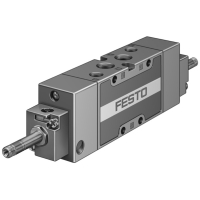 Distributeur électropneumatique série MFH - G1/4" - 5/3 - centre fermé - 10 bar - 1600l/mn - MFH-5/3G-1/4-B