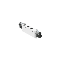 Distributeur électropneumatique série VUVG-L18 - G1/4" - 5/2 - bistable - 8 bar - 1380l/mn - VUVG-L18-B52-T-G14-1R8L
