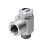 Limiteur de débit unidirectionnel série GRLA - G1/8" - 10bar - 340l/mn - GRLA-1/8-B