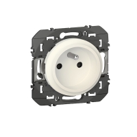 Prise de courant EASYRENO DOOXIE - 16A - 2P+T - blanc