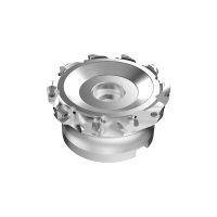 Fraise High Feed2 R220.21-LP-0100-LP09.10A - Type de plaquette : LP09 - Diamètre : 100 mm - Profondeur de coupe maximale : 1,84 mm - 10 dents