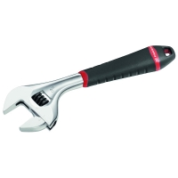Clé à molette gainée 101.GPB - 33 mm - bi-matière - chromé - 0,25 kg
