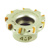 Porte-plaquettes de fraisage à surfacer/dresser MPFM-AP 90° - 5 dents - Diamètre 50 mm - Pour plaquette AP16