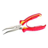 Pince à becs demi-ronds 195A.20VE - 200 mm - Longueur des becs : 69 mm