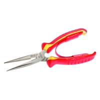 Pince à becs demi-ronds 185A.20VE - 200 mm - Longueur des becs : 75 mm