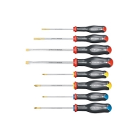 Jeu de 8 tournevis PROTWIST® lame ronde AT.J8PB