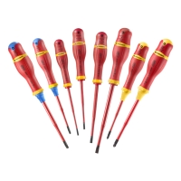 Jeu de 8 tournevis BORNEO slim PROTWIST® isolés 1000 Volts ATB