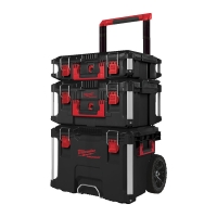 Coffre roulant étanche avec Trolley intégré coffret large et un coffret organiseur PACKOUT™