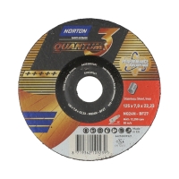 Meule à ébarber QUANTUM 3 - Ø 125 mm - Épaisseur 7 mm