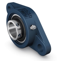 Palier complet autoaligneur applique ovale Y/UCFL/H - 50 mm