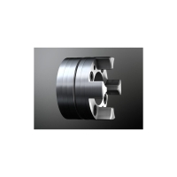 Moyeu fendu pour accouplement ROTEX GS 19 - Diamètre : 1 mm - Aluminium