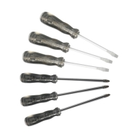 Jeu de 6 tournevis à frapper - Plat et Pozidriv®