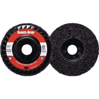 Disque abrasif incorporé Scotch-Brite™ XT-RD - diamètre125 mm - Grain 1 (très gros)